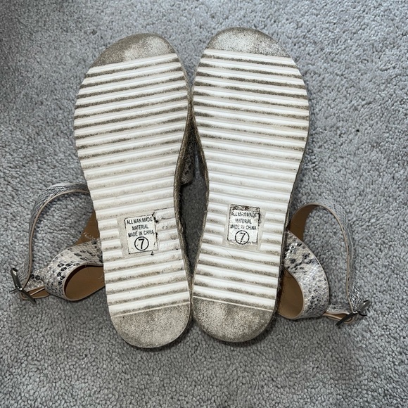 SODA Sandals Espadrille Python - Picture 6 of 7